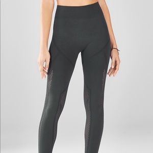 Fabletics SculptKnit High-Waisted Mesh Leggings